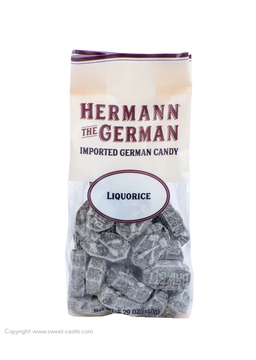 Licorice hard candy